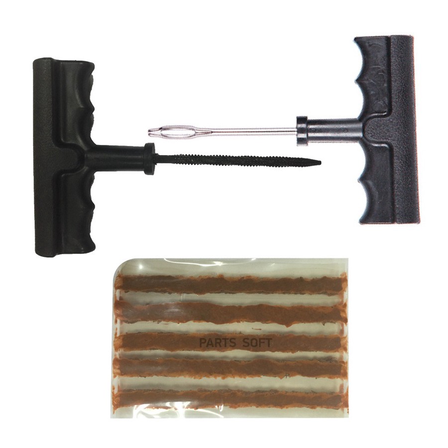 Набор для ремонта бескамерных шин AVS RK-105 (7 предм.) - AVS None None